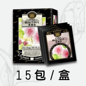 美顏茶(玫瑰薄荷茶)15包入盒裝
